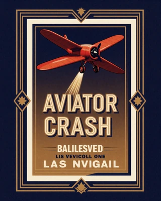 Aviator Crash Game als Retro Vegas Poster im GoldBet Casino Spielangebot